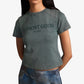 ALMOST GODS | STONEWASHED ALMOST GODS TEE IN GRANITE { GREY/CBLACK