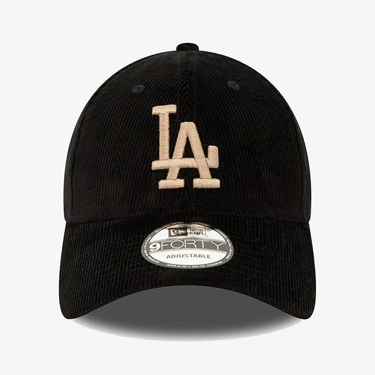 LA DODGERS MLB CORD 9FORTY ADJUSTABLE CAP 'BLACK'