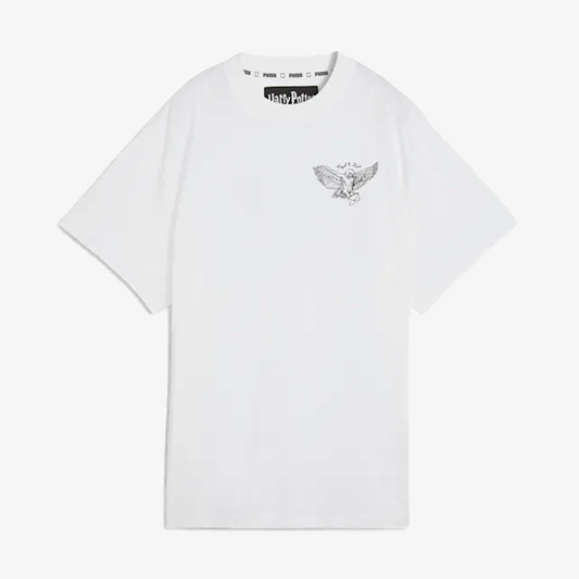 PUMA | HOOPS x HARRY POTTER OVERSIZED BASKETBALL TEE { WHITE