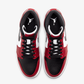 JORDAN | AIR JORDAN 1 MID { BLACK/BLACK-GYM RED