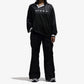 NIKE | AS W NSW CLLCTN DF JQRD LS JSY { BLACK/LT IRON ORE/WHITE