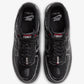 NIKE | AIR FORCE 1 '07 { BLACK/STEALTH-GYM RED-METALLIC SILVER