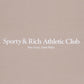 SPORTY & RICH | ATHLETIC CLUB SWEATPANT { ELEPHANT/WHITE