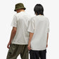 Y-3 | GRAPHIC SHORT SLEEVE TEE  { WHITE
