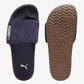 Puma | LEADCAT 2.0 PALERMO FOIL SLIDES { DEEP PLUM/WARM WHITE GUM