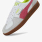 PUMA | PALERMO { WHITE/FLURO PINK PES