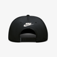 Jordan | ESSENTIALS PRO STRUCTURED FLAT BILL HAT { BLACK/KELLY GREEN/SAIL