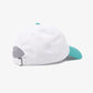 SPORTY & RICH | RIZZOLI TENNIS HAT { WHITE/CARIBBEAN