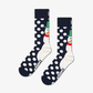 HAPPY SOCKS | HAPPY SOCKS 3-PACK SNOWMAN SOCKS GIFT SET { MULTI
