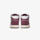 Jordan | AIR JORDAN 1 MID  { PURE PLATINUM/SKY J MAUVE-SAIL