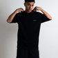 Superkicks | CORE RELAXED T-SHIRT { BLACK/BLUE