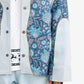 F A R A K | CLOSURE HANDMADE JACKET { BLUE/BLUE