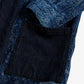 FDMTL | JACQUARD BORO HAORI RINSE { INDIGO