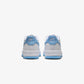 Nike | AIR FORCE 1 (GS)  { WHITE/AQUARIUS BLUE-WHITE