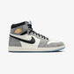 JORDAN | AIR JORDAN 1 RETRO HIGH OG { COOL GREY/BLACK-SAIL-GAME ROYAL
