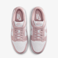 NIKE | DUNK LOW { WHITE/PARTICLE ROSE-WHITE