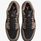 JORDAN | AIR JORDAN 1 LOW { BLACK/OLIVE GREY-LT WILD MANGO