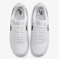Nike | AIR FORCE 1 '07 SE { WHITE/BLACK-METALLIC SILVER