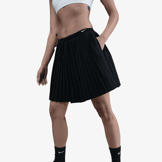 NIKE | PLEATED SKIRT { BLACK/SAIL