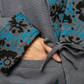 F A R A K | SANGANERI HANDMADE KIMONO JACKET { GREY
