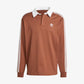Adidas Originals | ADICOLOR RUGBY POLO SHIRT { PRELOVED BROWN