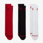 Jordan | CREW SOCKS (3 PAIRS) { MULTI-COLOR