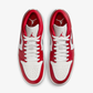 JORDAN | AIR JORDAN 1 LOW { SUMMIT WHITE/VARSITY RED-SUMMIT WHITE