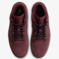 JORDAN | AIR JORDAN 1 LOW SE  { DARK TEAM RED/BLACK-GUM MED BROWN