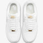 Nike | AIR FORCE 1 '07 ESSENTIAL { WHITE/LIGHT SILVER-WHITE-LIGHT SILVER