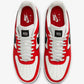 Nike | AIR FORCE 1 '07 LV8 { UNIVERSITY RED/BLACK-SAIL