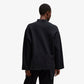 Y-3 | NATURAL SPACER LOOSE LONG SLEEVE TEE  { BLACK