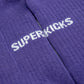 Superkicks | CREW SOCKS  { PURPLE/GREEN/BLUE
