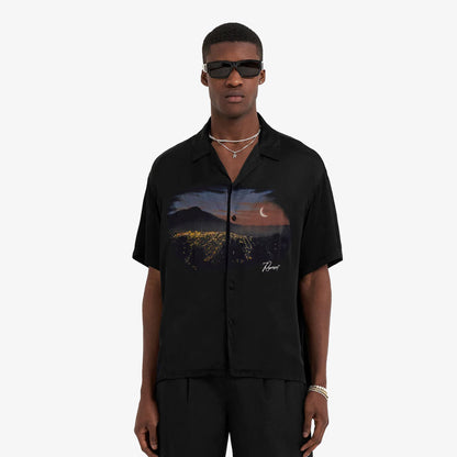 Represent | THE HILLS SHIRT  { BLACK
