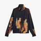 Y-3 | PRINTED TRACK TOP { BLACK