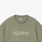Carhartt | S/S PEACE AND WORK T-SHIRT { DOLLAR GREEN/NATURAL