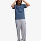 PUMA | x KIDSUPER GRAPHIC TEE { DARK INDIGO