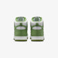 Nike | DUNK HIGH RETRO  { WHITE/CHLOROPHYLL-WHITE