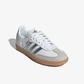 ADIDAS ORIGINALS | SAMBA OG { CLOUD WHITE/SILVER METALLIC/GREY ONE