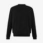 ALMOST GODS | ALPHA CROSS KNIT SWEATER { BLACK