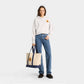 SPORTY & RICH | NY CREST CROPPED HOODIE { GRAY/GOLD