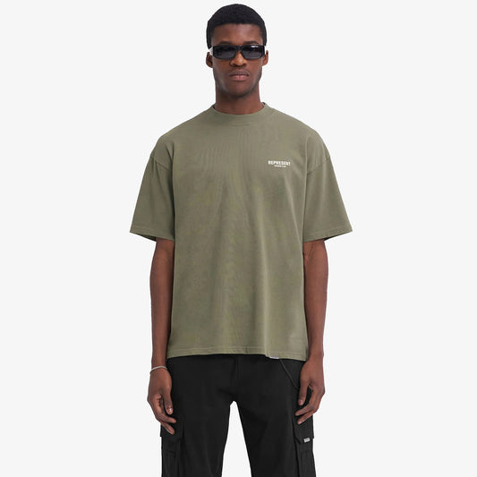 OWNERS CLUB T-SHIRT 'OLIVE'