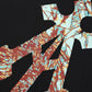 ALMOST GODS | SHATTERED ALPHA CROSS HOODIE { BLACK