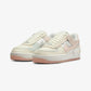 NIKE | AIR FORCE 1 SHADOW { COCONUT MILK/LIGHT SILVER/SAIL/CRIMSON TINT