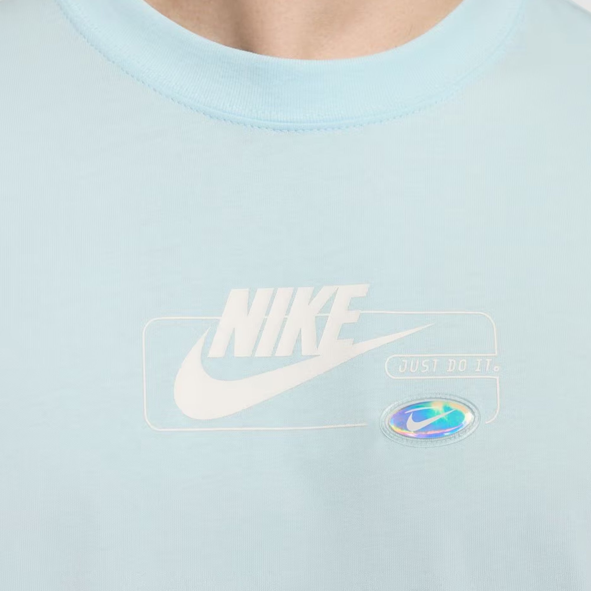 Buy Nike Glacier Blue Sportswear T-Shirt for Men Online