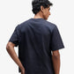 ALMOST GODS | KANTHA FIELD RELAXED TEE { BLUE