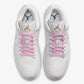 JORDAN | AIR JORDAN 1 LOW SE { SUMMIT WHITE/SILVER-LT ARCTIC PINK