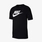 NIKE | SPORTSWEAR T-SHIRT { BLACK/WHITE