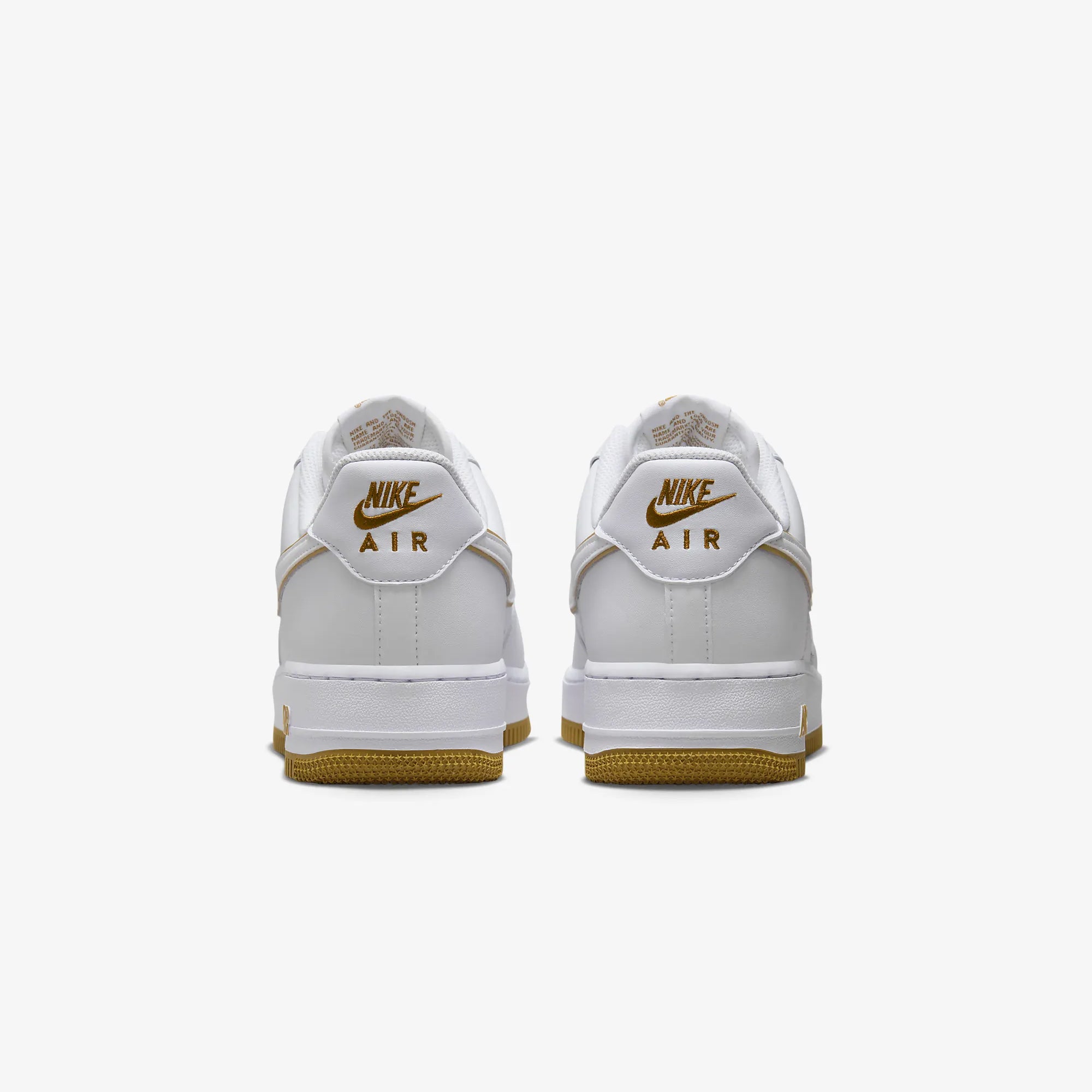 Buy NIKE AIR FORCE 1 '07 'WHITE/WHITE-BRONZINE' – Superkicks