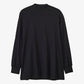 Y-3 | MOCK NECK TEE { BLACK