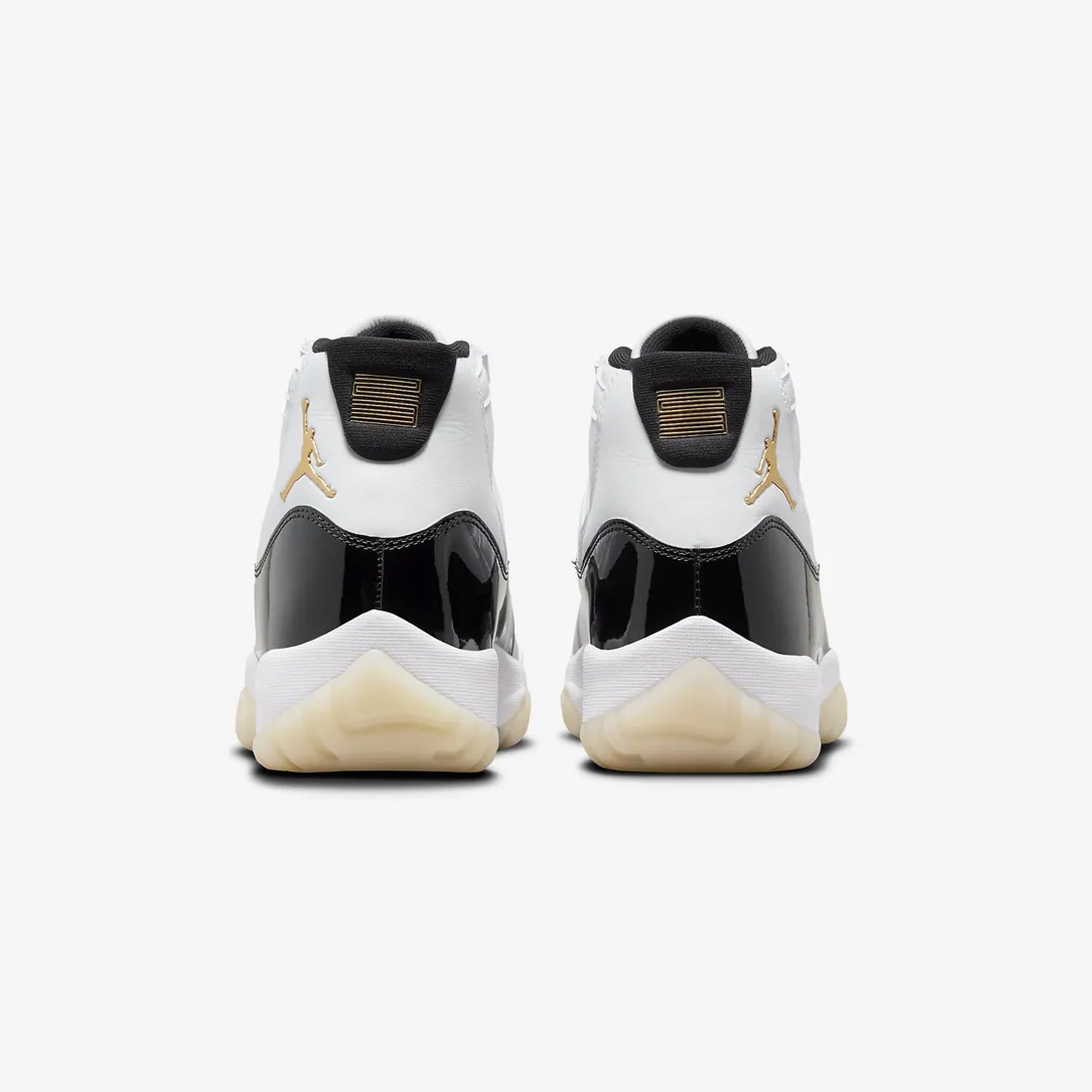 Buy White Metallic Gold Black Air Jordan 11 Gratitude Shoes for